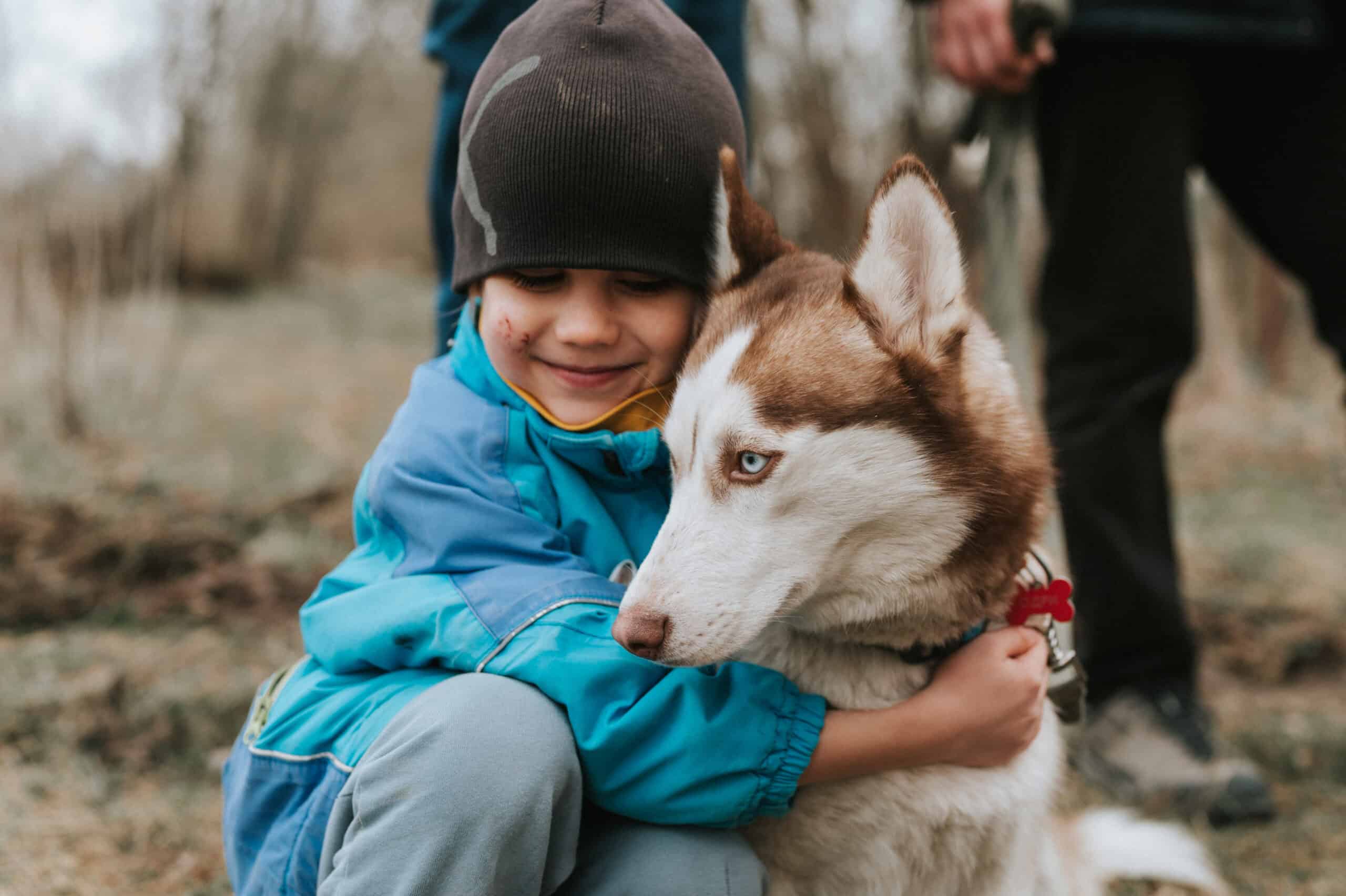 bienfaits d'un chien sur les enfants