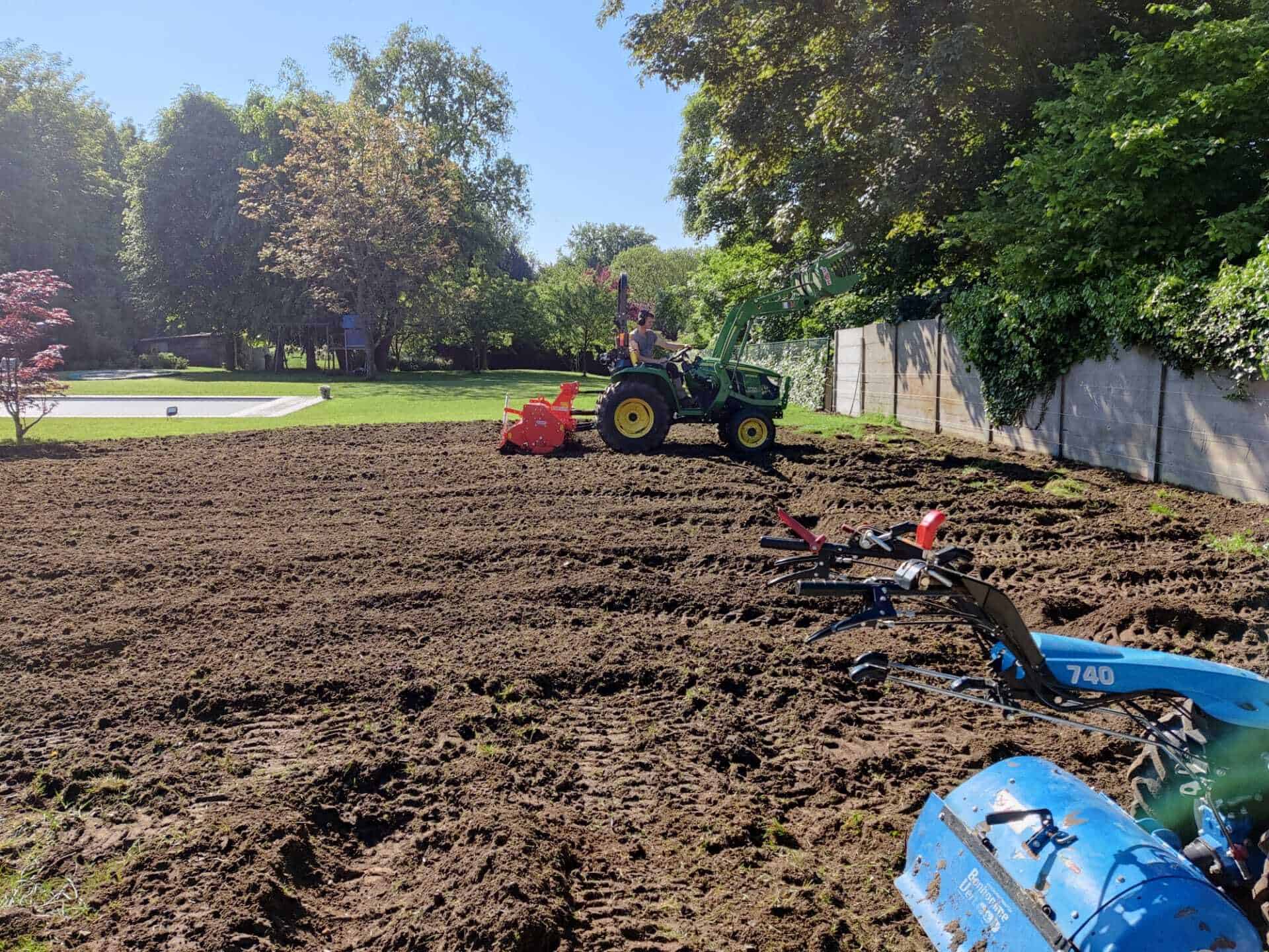 travaux de terrassement